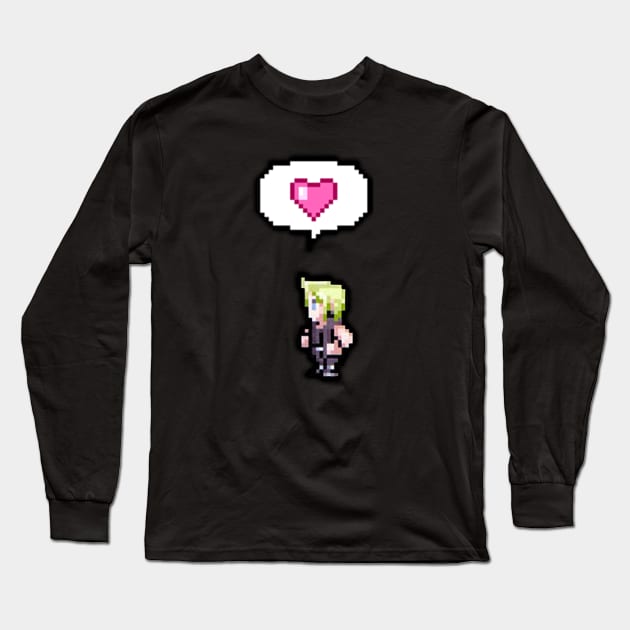 Only Pixel Prompto Long Sleeve T-Shirt by LadyTsundere